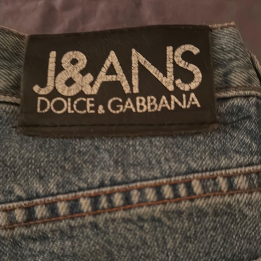Vintage cotton designer Blue Jeans